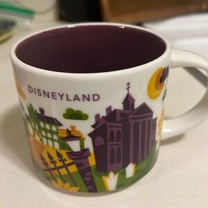 Disneyland New Orleans Square “you are here” Starbucks Mug